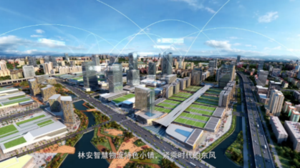 广州林安物流园三维动画